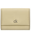Calvin Klein RE-Lock Medium Trifold - Portafoglio in Gel 3cc 13 cm (nero)