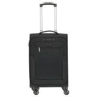 D&N Travel Line 6804 - Trolley da cabina S con 4 ruote, 55 cm (nero)