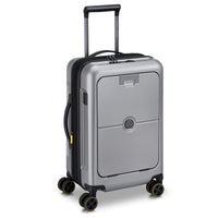 Delsey Paris Turenne 2.0 - 4-Rollen-Kabinentrolley mit Vortasche 55 cm USB erw. (silber) - Ansicht 2