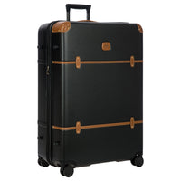 Brics Bellagio - Trolley 4 ruote 82 cm in materiale riciclato (nero/tan)