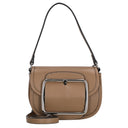 Seidenfelt Grurup - Schultertasche 26 cm (smooth Toffee)