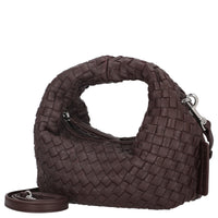 Les Visionnaires Greta Micro Weave Silky - Borsa a mano 20 cm (black)