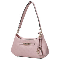 Guess Carmella - Borsa a spalla 30 cm (light pink logo)