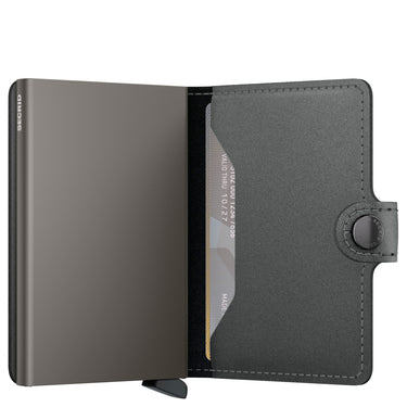 Secrid Miniwallet Matte Satin - Geldbörse 6cc 10.2 cm (steel) - Ansicht 4