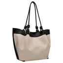 Coccinelle Finn Canvas - Henkeltasche 32 cm (natural/noir) - Ansicht 5