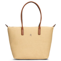 Tommy Hilfiger Popette - Shopper 51 cm (rafia naturale)