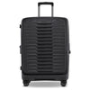 Stratic Novium ML - Trolley a 4 ruote con tasca anteriore 66 cm espandibile (black)