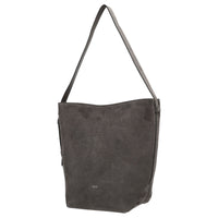 abro Cosmo Suede - Beuteltasche 39 cm (grey) - Ansicht 2