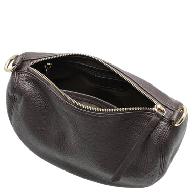 abro Mina - Umhängetasche 26 cm (dark brown) - Markenkoffer