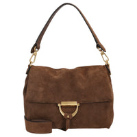 abro Temi Suede - Schultertasche medium 26 cm (wood) - Markenkoffer