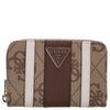 Guess Laurel II SLG Medium Zip - Portafoglio 4cc 14 cm (logo carbone)