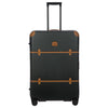 Brics Bellagio - Trolley 4 Ruote 76 cm in materiale riciclato (nero/tan)