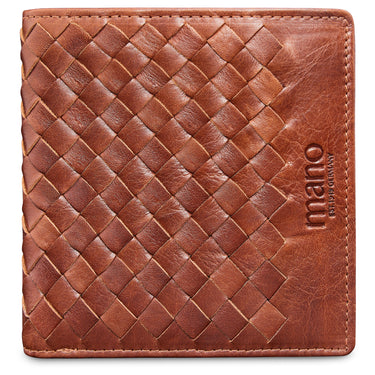 Mano Don Luca - Portafoglio 10.5 cm (cognac)