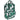 adidas Leaf Print Women - Rucksack 40 cm (orbit grey/collegiate green/green/semi court green) - Markenkoffer