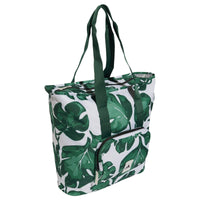 adidas Leaf Print Women - Tragetasche (orbit grey/collegiate green/green/semi court green) - Markenkoffer