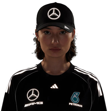 adidas Mercedes AMG - Trucker Cap  (black/reflective silver) - Ansicht 5