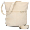 zwei Mademoiselle M12 - Borsa a tracolla 32 cm (cord-creme)