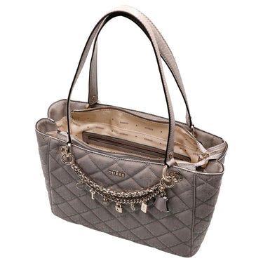 Guess Libby Noel Tote - Shopper 34 cm (dark taupe) - Ansicht 6