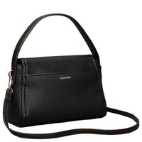 Calvin Klein Emblem Pebb - Borsa a tracolla (nero)