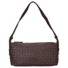Les Visionnaires Marie Baguette Weave Silky - Borsa a spalla 38.5 cm (cafe)