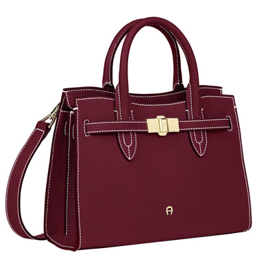 Aigner Farah - Henkeltasche M 28 cm (burgundy) - Markenkoffer