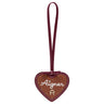 Aigner Fashion Anhänger - Lebkuchenherz 8 cm (burgundy) - Markenkoffer