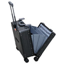 Aleon 17 Deluxe - 4 - Rollen - Businesstrolley 44.5 cm (black) - Markenkoffer