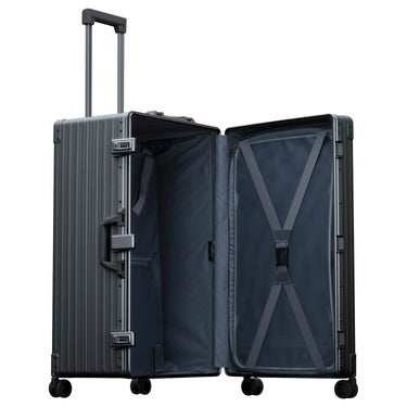 Aleon Traveller Trunk 30 - 4 - Rollen - Trolley 78 cm (black) - Markenkoffer