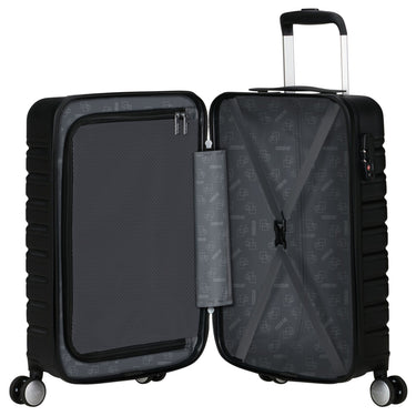 American Tourister Flashline - 4 - Rollen - Kabinentrolley 55 cm (schwarz) - Markenkoffer