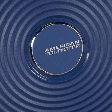 American Tourister Soundbox - 4 - Rollen - Kabinentrolley 55 cm erw. (blau) - Markenkoffer
