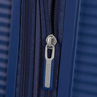 American Tourister Soundbox - 4 - Rollen - Kabinentrolley 55 cm erw. (blau) - Markenkoffer