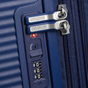 American Tourister Soundbox - 4 - Rollen - Kabinentrolley 55 cm erw. (blau) - Markenkoffer