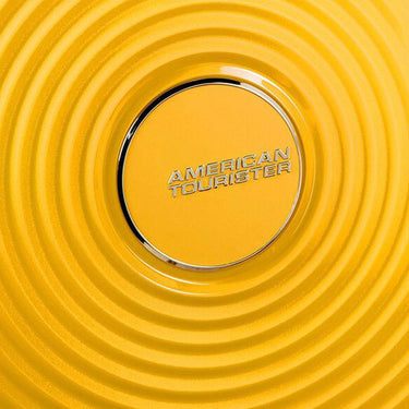 American Tourister Soundbox - 4 - Rollen - Trolley 67 cm erw. (gelb) - Markenkoffer