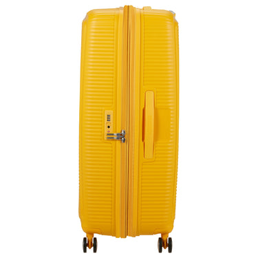 American Tourister Soundbox - 4 - Rollen - Trolley 80 cm erw. (gelb) - Markenkoffer