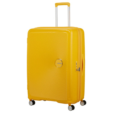 American Tourister Soundbox - 4 - Rollen - Trolley 80 cm erw. (gelb) - Markenkoffer
