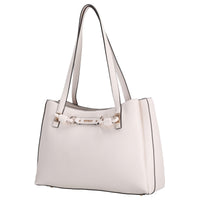 Guess Camelia 3 Comp Tote - Borsa shopper 38 cm (off white)