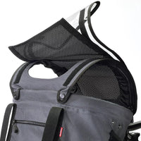 KLICKfix Doggy Sunshade - Protezione solare (nero)