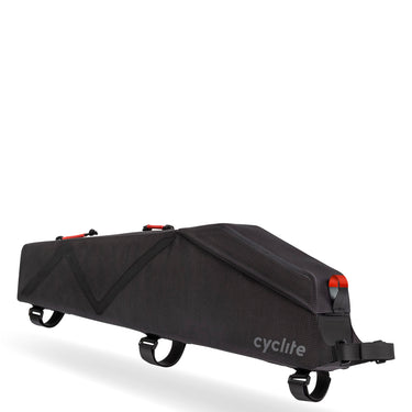 Cyclite Top Tube Bag Large / 02 -  Rahmentasche (Bikepacking) 42 cm (black) - Ansicht 2