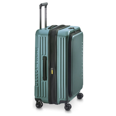 Delsey Paris Securitime Zip - 4-Rollen-Trolley M 66 cm erw. (tiefgrün) - Ansicht 6