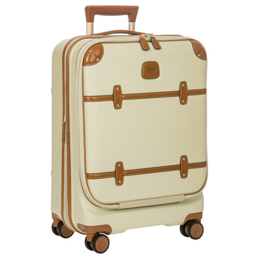 Brics Bellagio - 4-Rollen-Kabinentrolley mit Vortasche 55 cm erw. recycelt (cream) - Ansicht 2