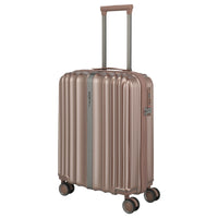 Travelite Paros - Trolley da cabina S 55 cm 4 ruote (colore: cappuccino)