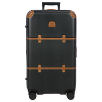 Brics Bellagio Trunk - 4-Rollen-Trolley 74 cm recycelt (black/tan)