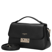 Lacoste Champs-Elysées - Borsa a tracolla 35 cm (nero)