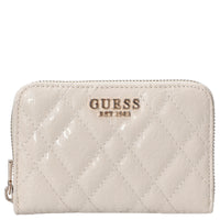 Guess Isemay SLG Medium Zip - Portafoglio (Colore: off white)