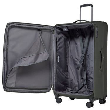 Stratic Lite - 4-Rollen-Trolley 78 cm erw. (dark green) - Ansicht 8