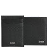 BOSS GB Geschenkset - Portafoglio 4cc und Kreditkartenetui 4cc (black)