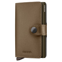 Secrid Miniwallet Matte Satin - Portafoglio 6cc 10,2 cm (bronzo)