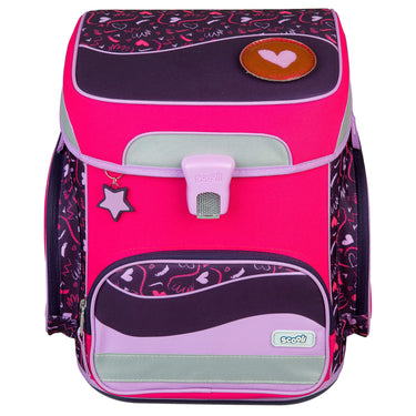 Scooli EasyFit Glow DIN - Schulranzen Set 5tlg. (Heartbeat) - Ansicht 8