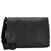 Leonhard Heyden Den Haag - Borsa a tracolla L in pelle 13" 39 cm (blu)