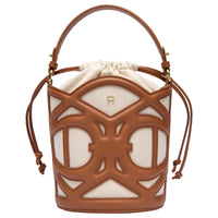 Aigner Azzurra S - Borsa a secchiello 20 cm (marrone cognac)